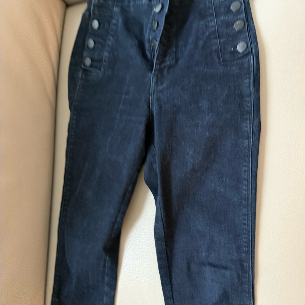 J Brand Dark Blue High Rise Jeans